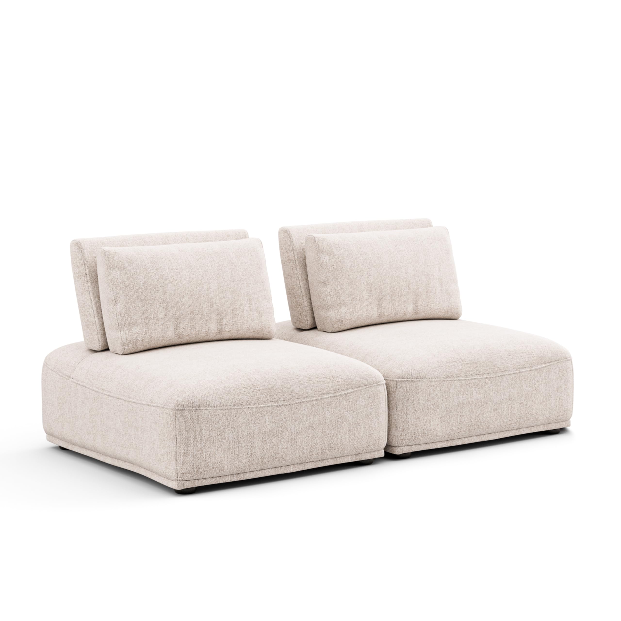 Amazon.com: Furniture of America Tatiana Modern Chenille 2-Seater